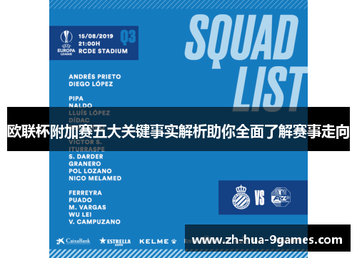 欧联杯附加赛五大关键事实解析助你全面了解赛事走向